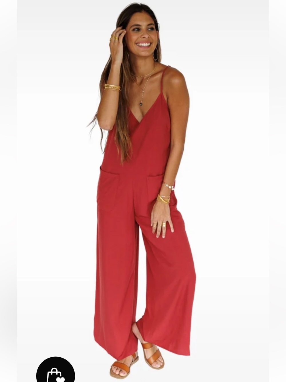 NWT Keani Hawaii Haiku Jumpsuit / Overalls. Size Small